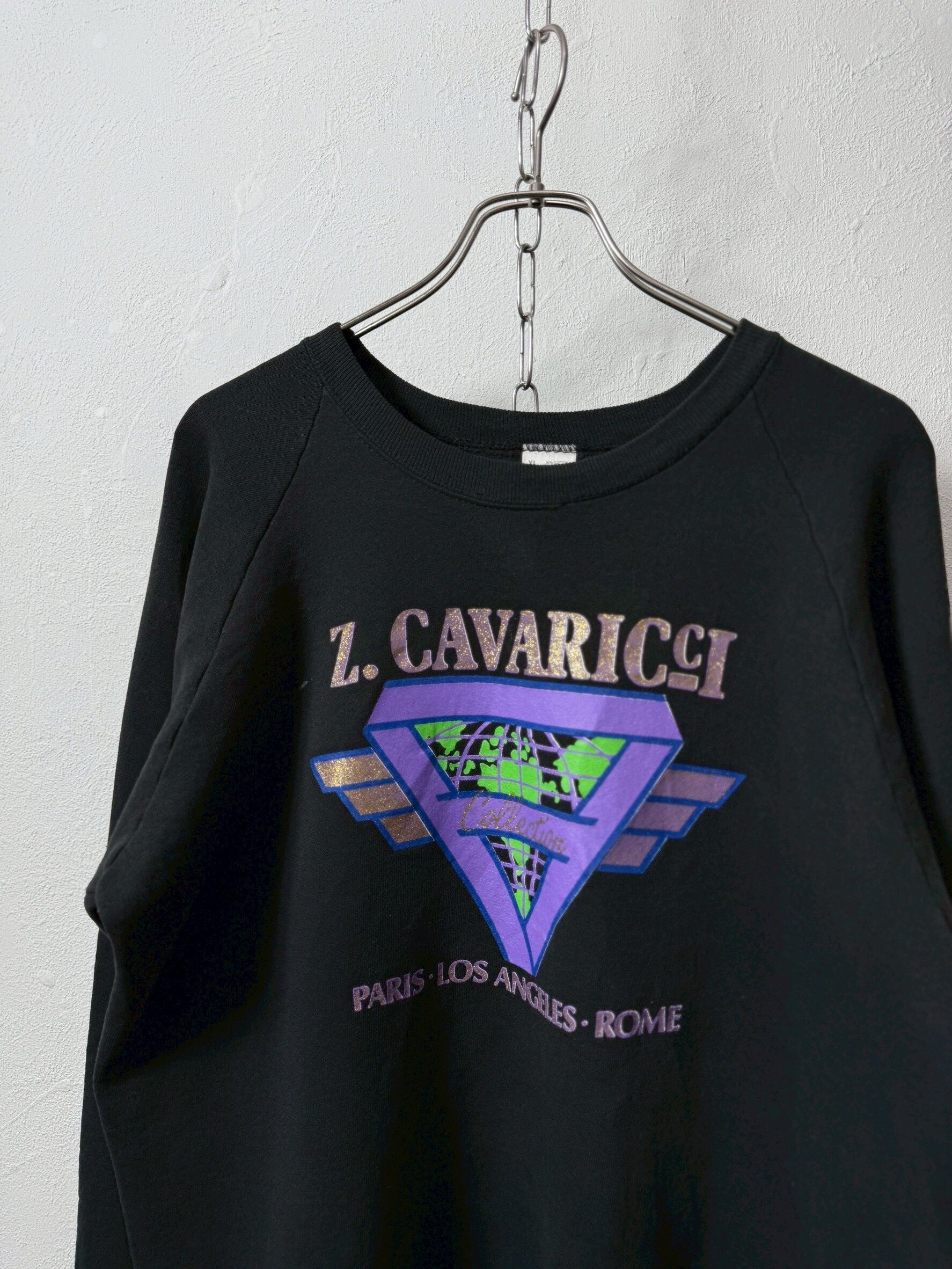 SHISHIKU Paris 1980 スウェット 80~90's USA made “Z. Cavaricci” sweat shirt | SISON