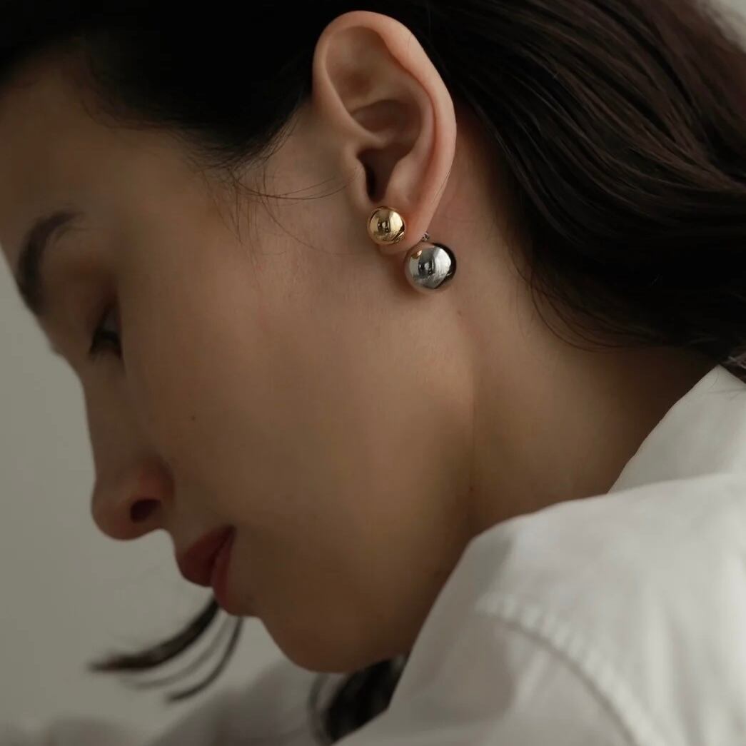 【 TRES 】Double ball Pierce