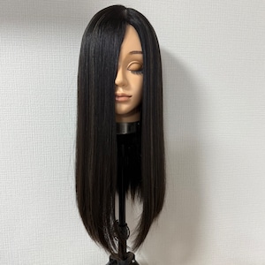 63番 あまんだ フルウィッグ 百合子ウィッグレミー人毛100