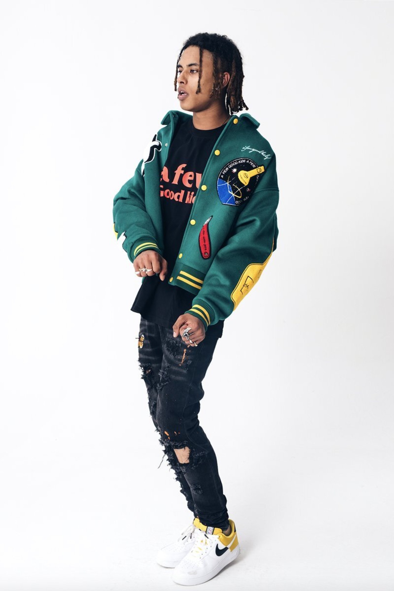 AFGK a few good kids ロケット スタジャン ジャケット S ア フュー 