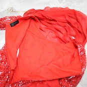 社交ダンス 衣装 スタンダード ドレス ワンピース パーティドレス prima boutique プリマブティック レッド系 赤 シルバー系 花柄 高品質 ドレス ふんわりスカート ラインストーン 結婚式 フォーマル パーティー イベント ダンス衣装 女性用 ショー衣装 フラメンコ おしゃれ 派手 シルエット 華やか 伸縮性 パーティコーデ 結婚式衣装 社交ダンス衣装 レースデザイン