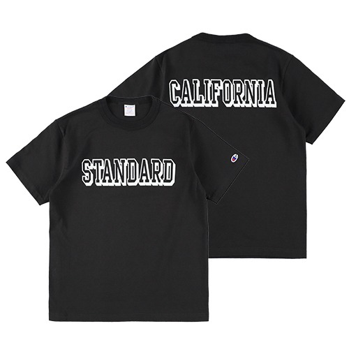 STANDARD CALIFORNIAスタンダードカリフォルニア×チャンピオン Champion for SD Exclusive T1011 Tシャツ　ブラック
