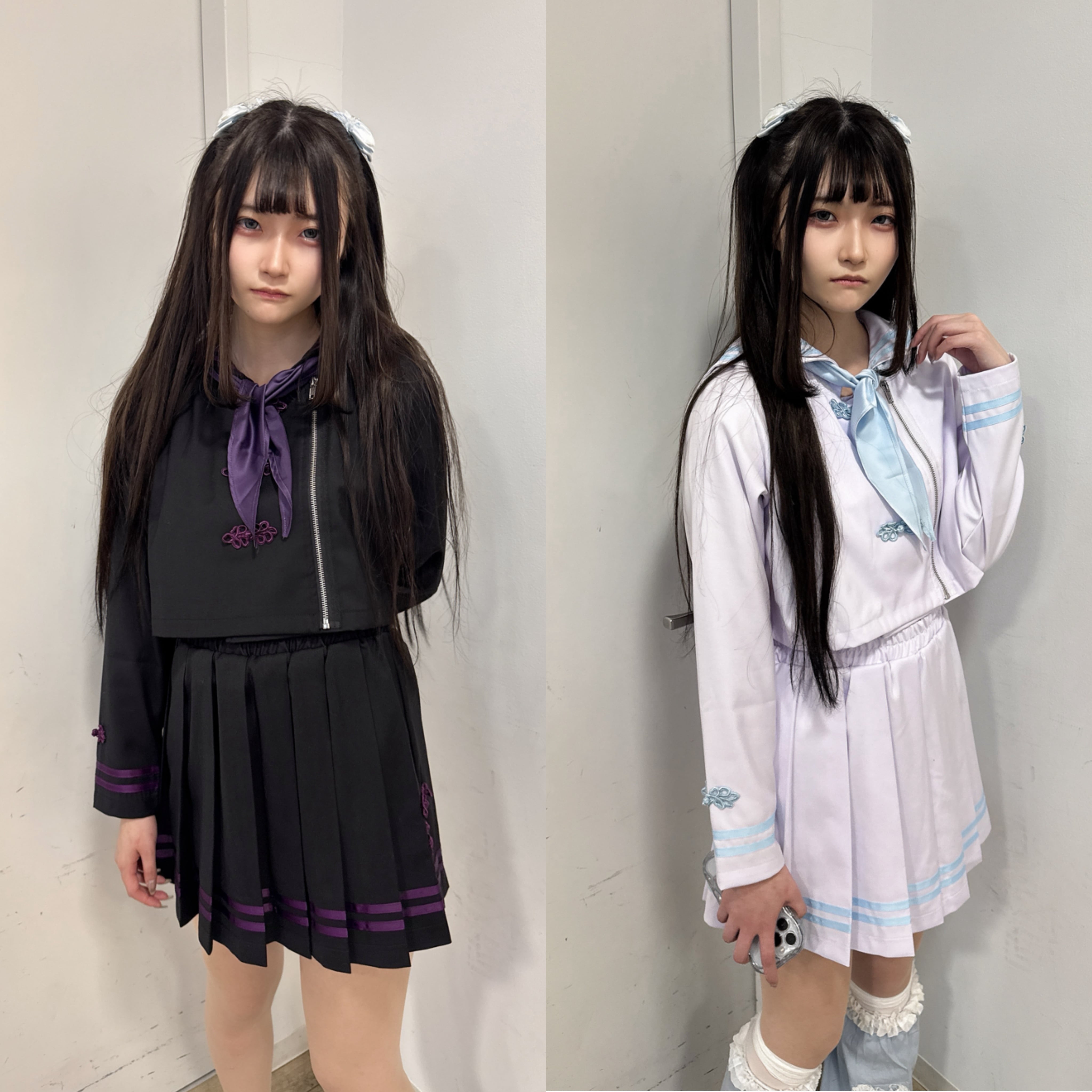 専用　Y's ワイズ　セーラーカラーのジャケットとサルエルスカートのセットアップ 限定プライス】PSYNYXX セーラーセットアップ サブカル 地雷 病みかわ
