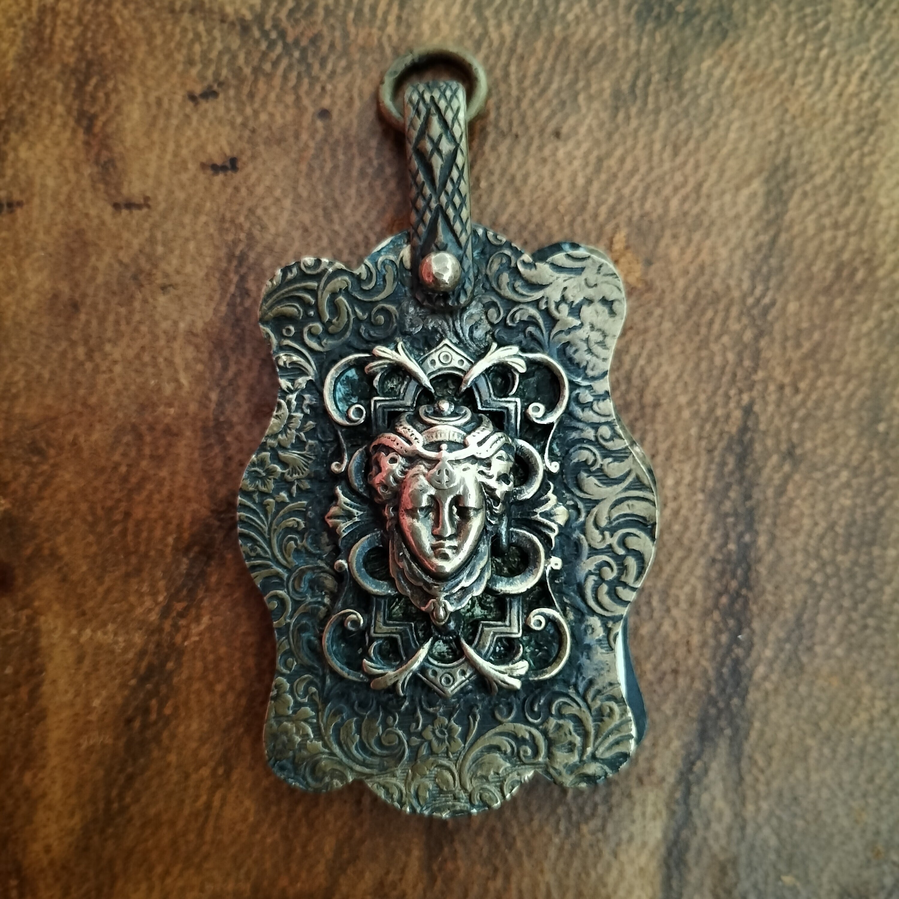 French Antique Chatelaine Carnet