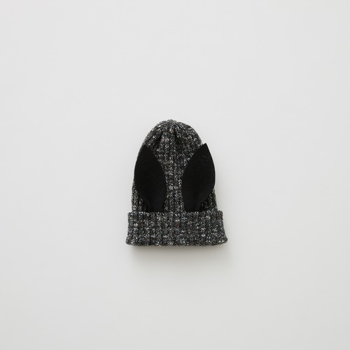 eLfinFolk(エルフィンフォルク)/ Nep Yarn Beast Beanie by CA4LA / black / S,M