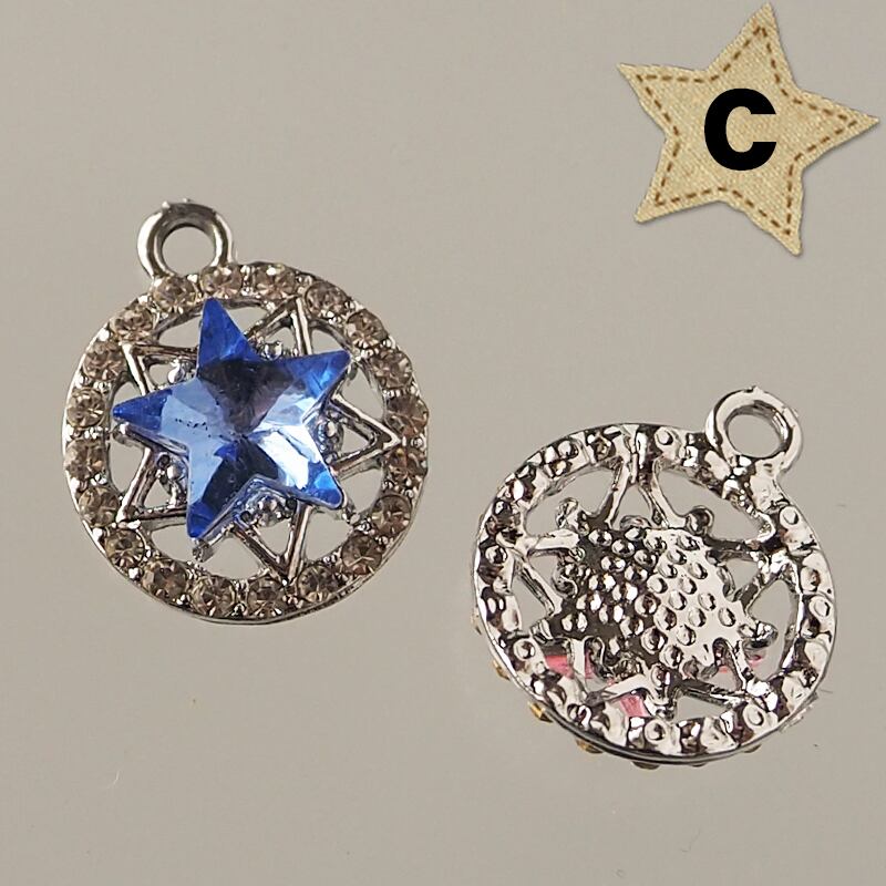 No.1512-C　樹脂ポストピアス⭐ちっちゃなハート型(ターコイズブルー) No.1512-C 樹脂ポストピアス⭐ちっちゃなハート型(ターコイズブルー)