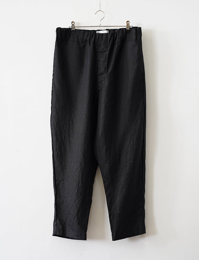 aulico : LINEN PANTS / BLACK | aulico