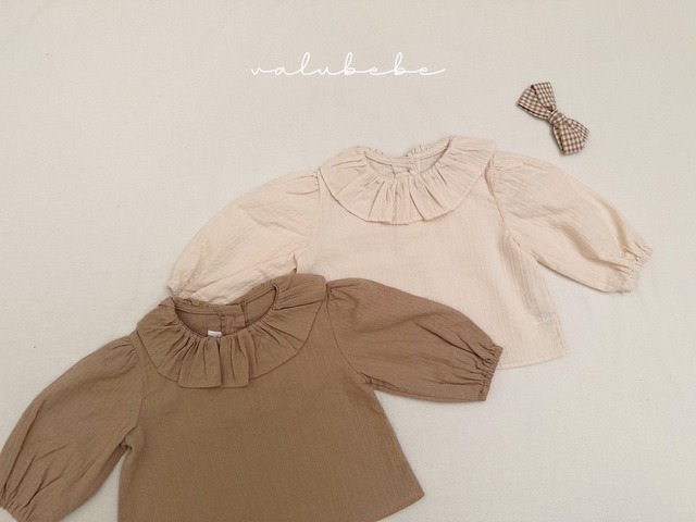 【即納】Frill Ruffle Blouse/valubebe
