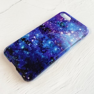 星と銀河の宇宙柄 iPhoneハードケース Androidケース