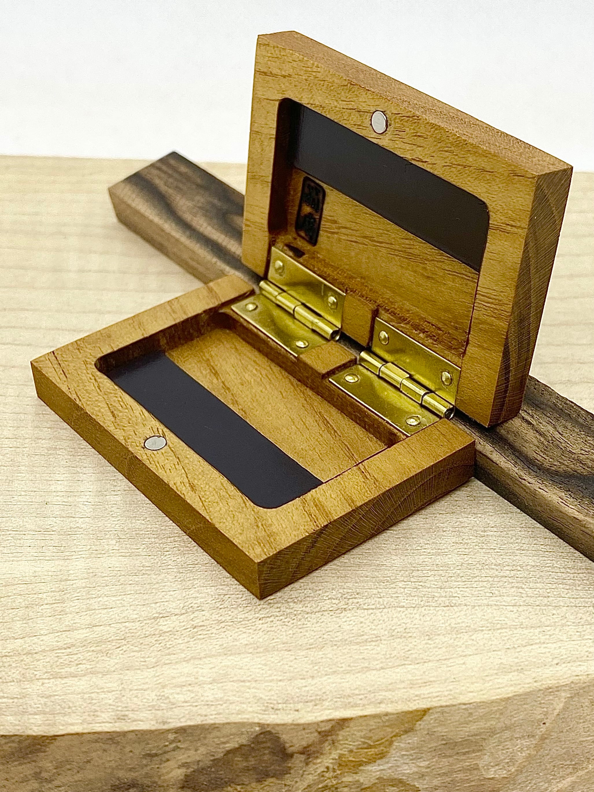 銘木小物釣具 箱廣modify
