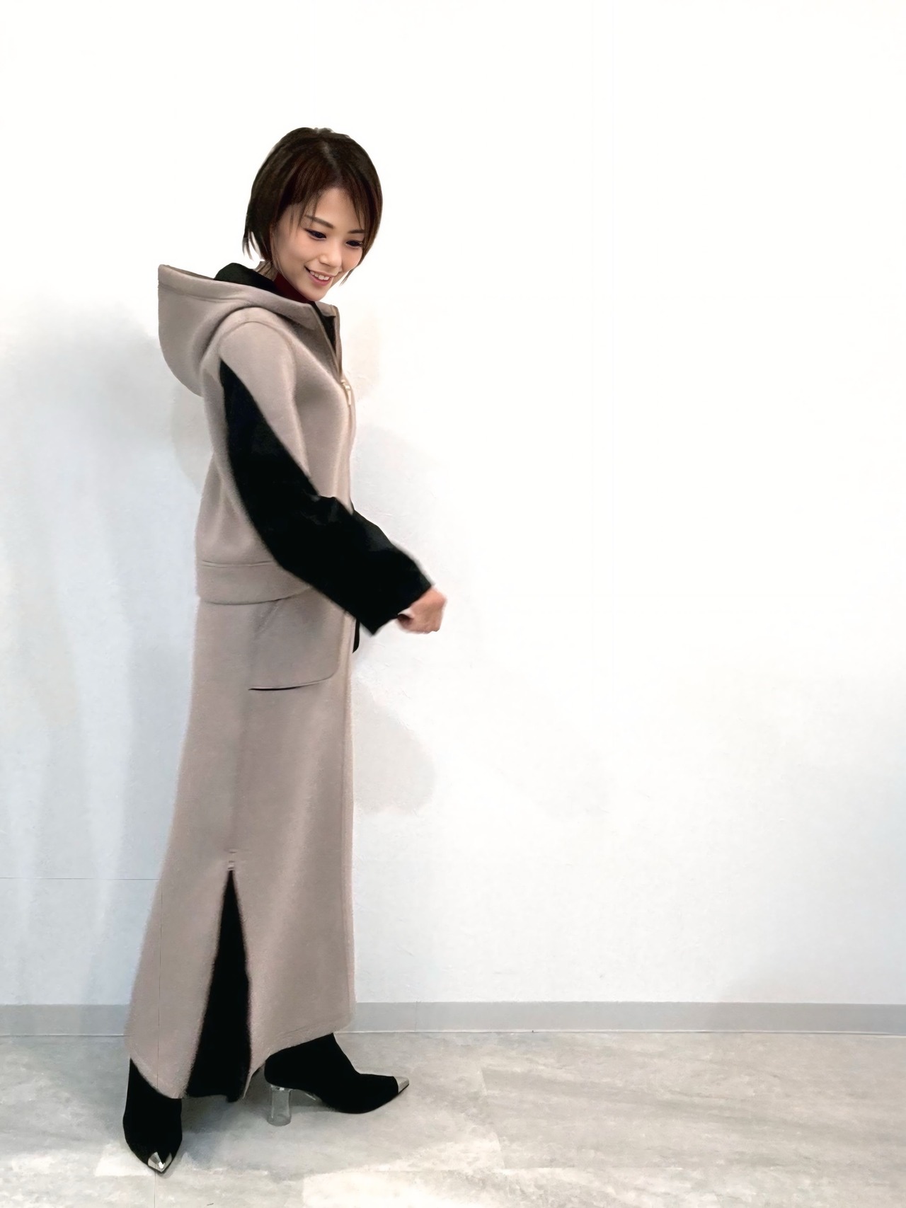 カットボンディングブルゾン