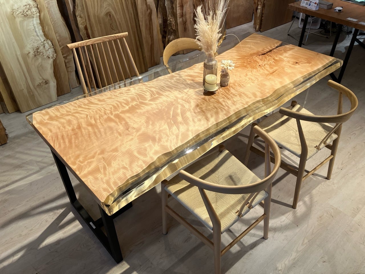 Premium】水目桜（ミズメザクラ）_1950×880-840×45_青山店_テーブル天