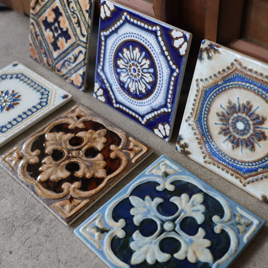 美濃焼 TILE POT STAND | SPARROWS