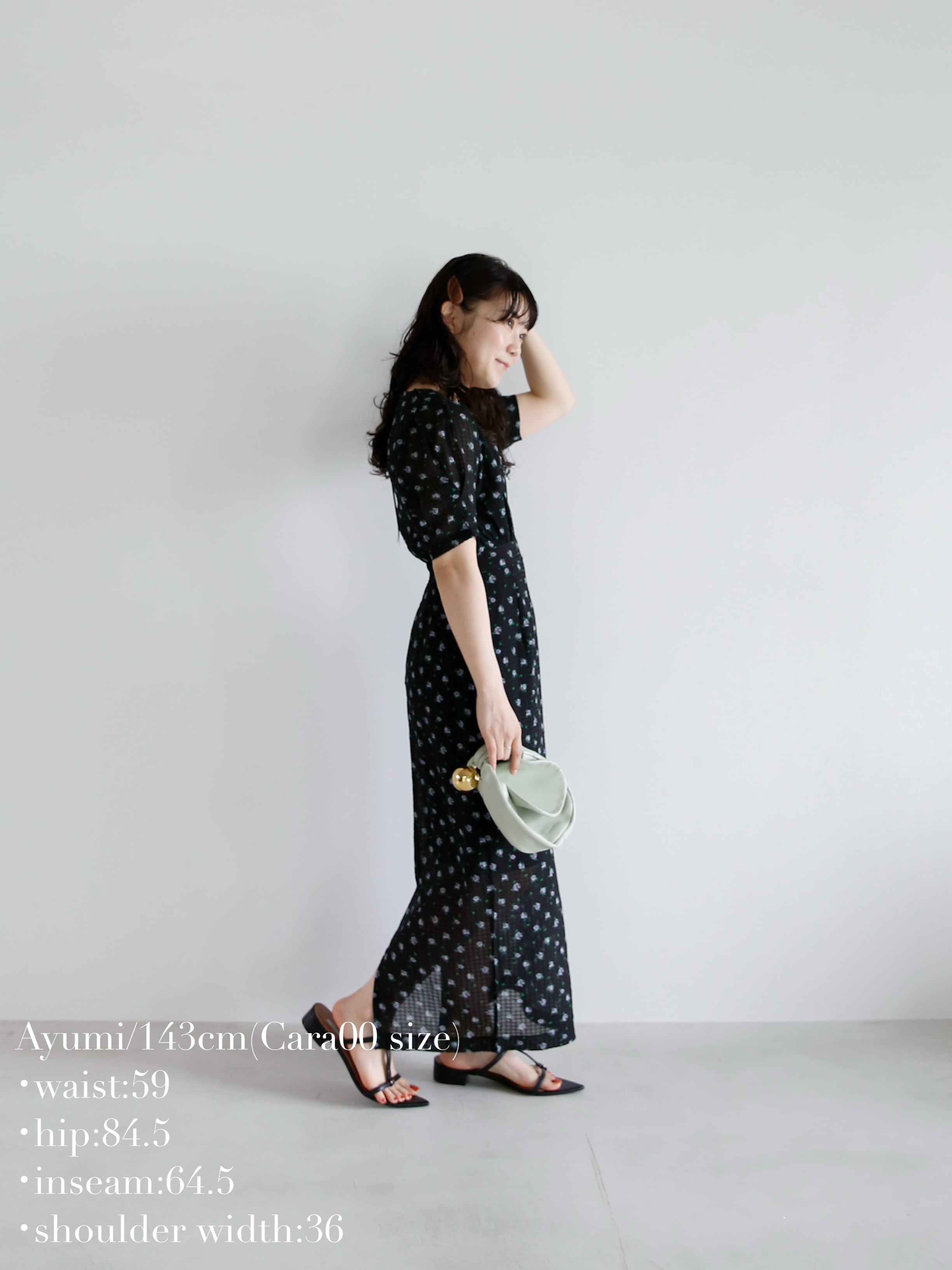 v-neck maxi onepiece | Katrin TOKYO