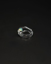 SENTE - LUMIEF OPAL:Rough Ring Main Color: White:10号(0.45ct)