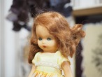 ブルーアイ・イエローチェックワンピース　「Nancy Ann Story Book Doll」（ウィッグ取れ・まつ毛割れあり） 画像6
