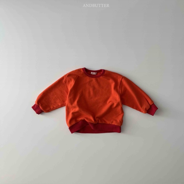 《送料無料》予約:フレンチスウェット【ANDBUTTER】※ジュニアサイズ