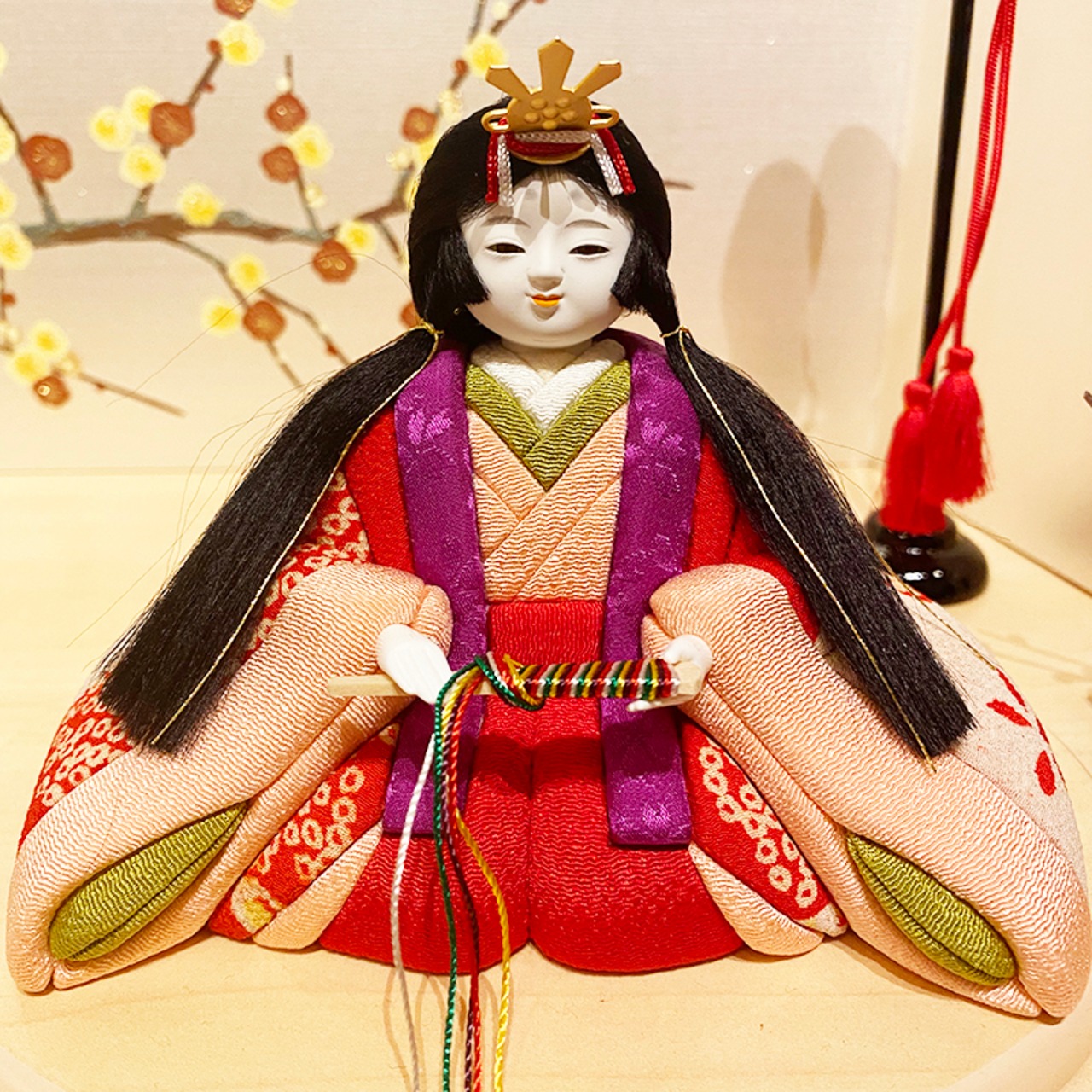 木目込み人形「清秀親王」京都「くろちく」謹製 | いぐさ
