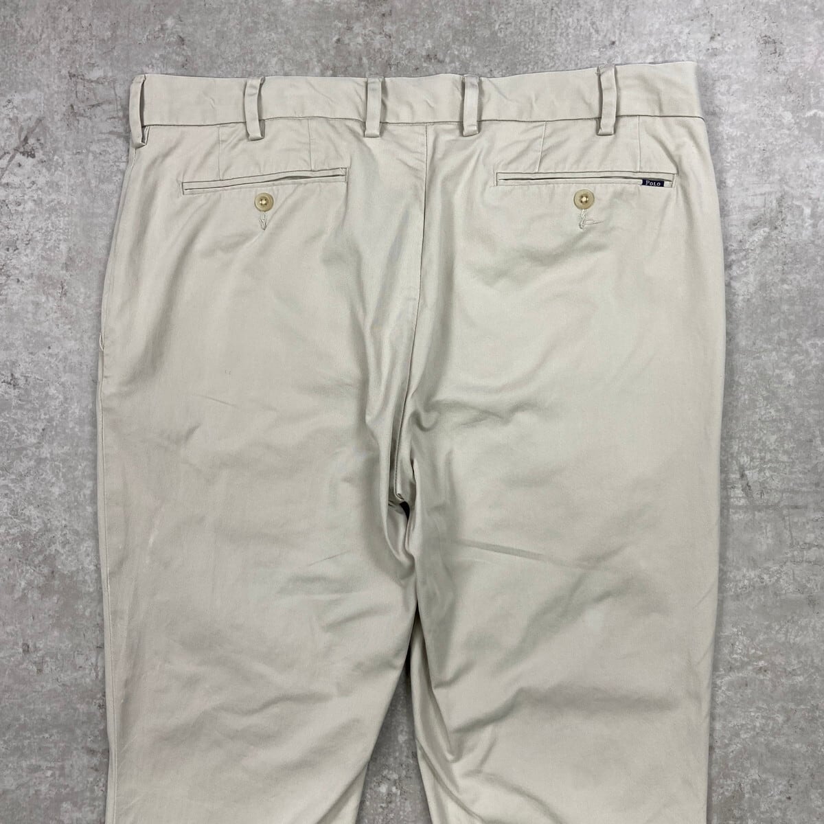 メンズ RRL ホワイト ヘリンボーンチノパンツ メンズ 34