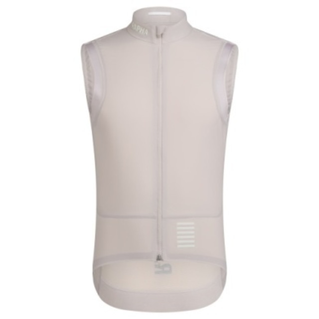 RAPHA MEN PRO TEAM LIGHTWEIGHT GILET GRAY WHITE