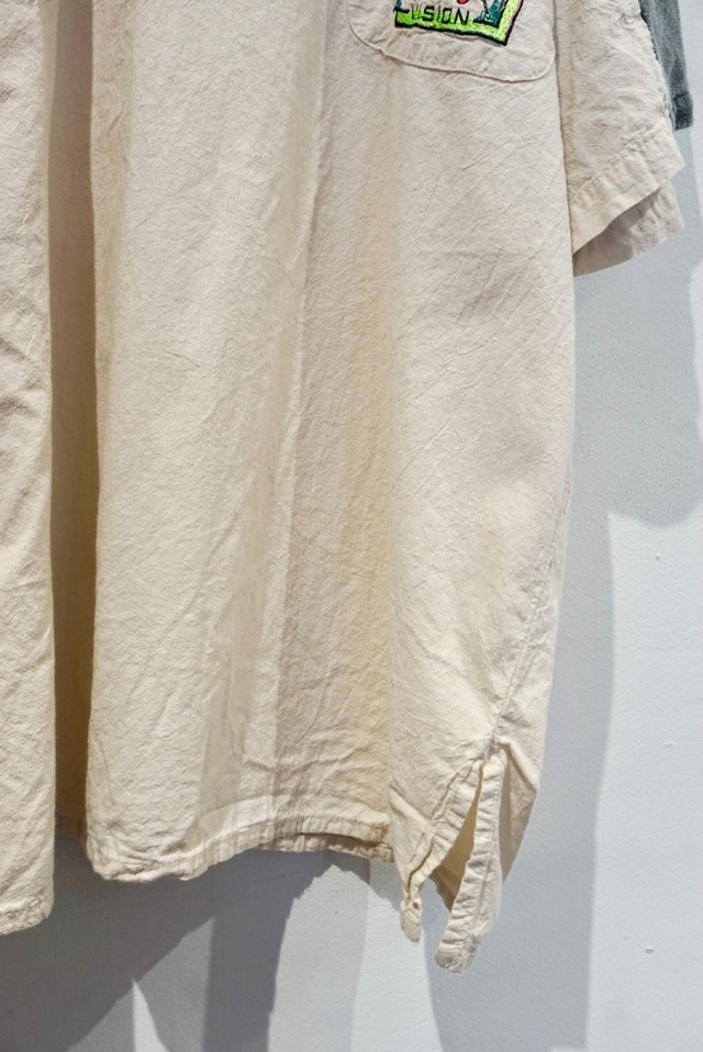 cotton s/s  pullover shirt