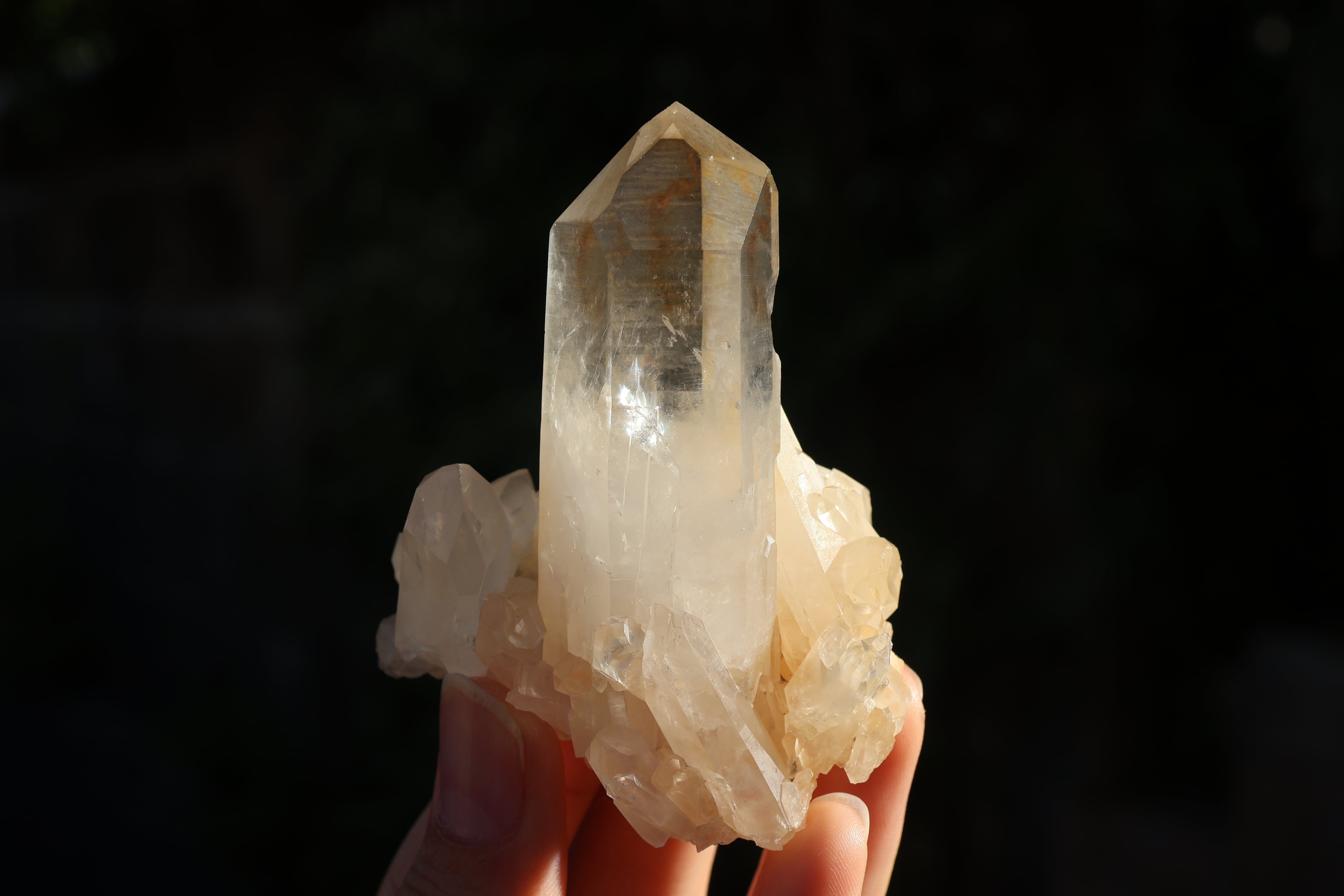ヒマラヤ水晶 ダウラギリ産 虹入り タイムリンク | 石垣島の夜光貝と