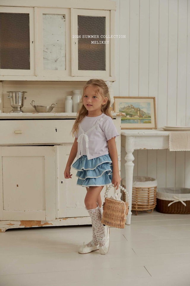 [予約][送料無料]≪MELIKEY≫Tutu Lace Socks 54