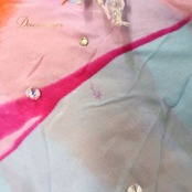 ベリーダンス オリエンタル 衣装 上下セット ピンク系 ラインストーン ビーズ 青 黄 紫 トップス スカート フリンジ 豪華 装飾 カラフル 華やか 花 スリット ステージ 舞台 ダンス衣装 ブルー系 イエロー系 シルバー系 パープル系