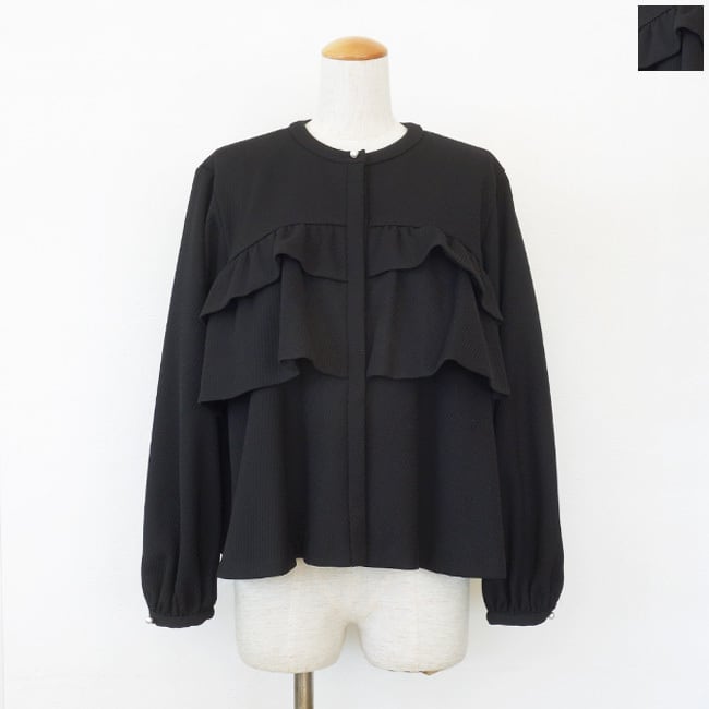AMERI アメリ 2PIECES SHEER POPCORN TOP シアー ポップコーン トップ
