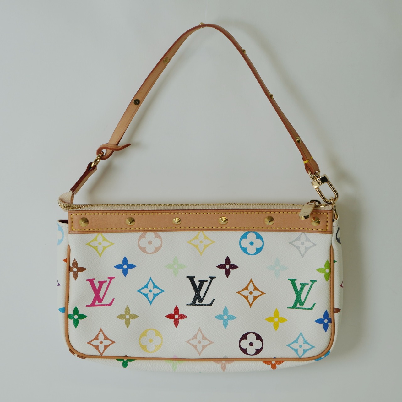 LOUIS VUITTON ルイヴィトン マルチカラー ポシェット アクセソワール ハンドバッグ M92649