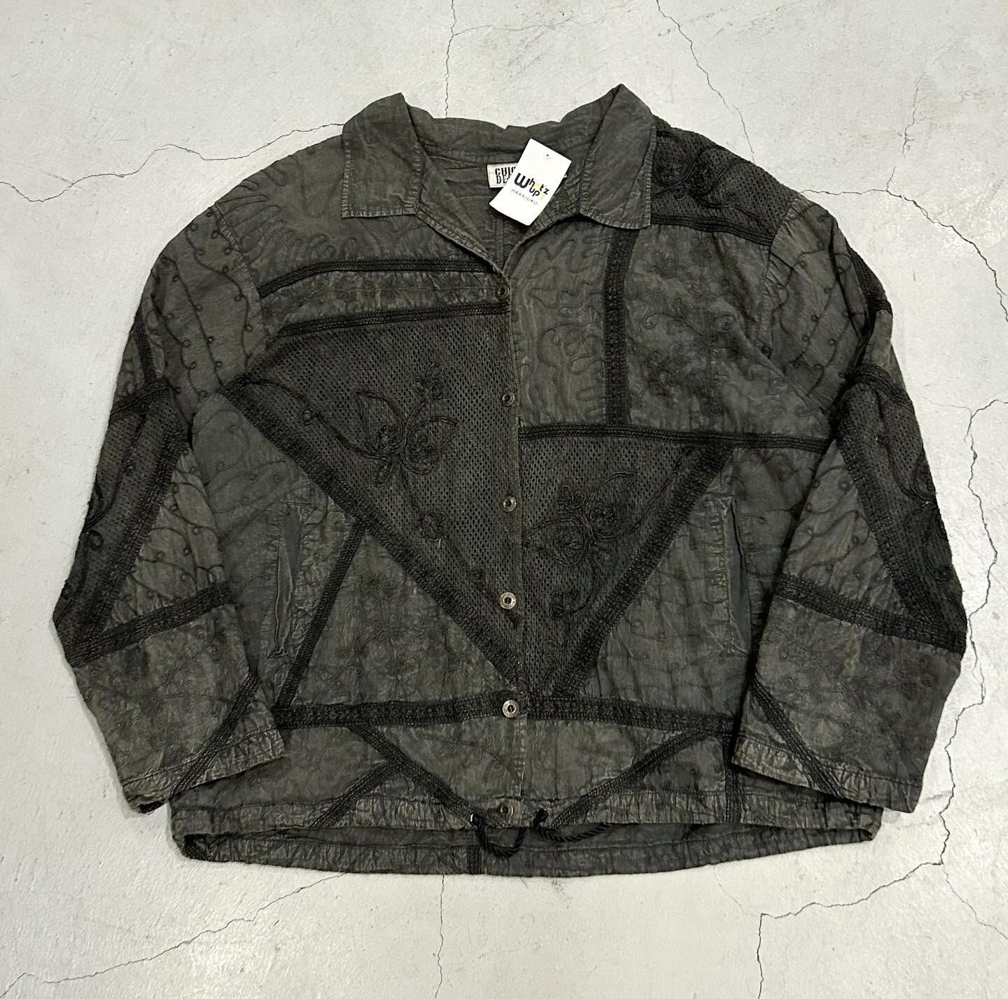 90s CHICO'S DESIGN design embroidery shirt【高円寺店】