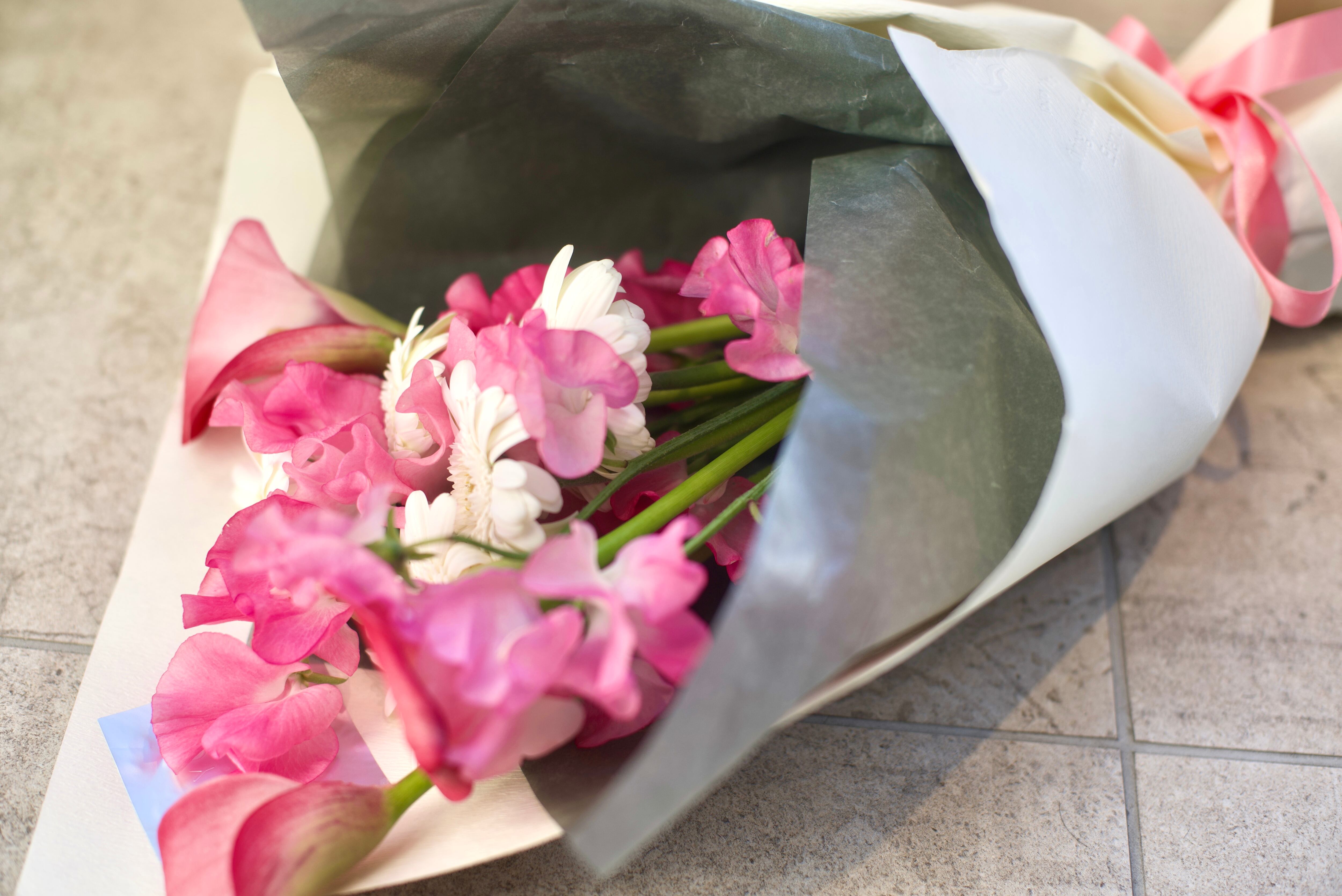 1月号の花束 Lilianflower