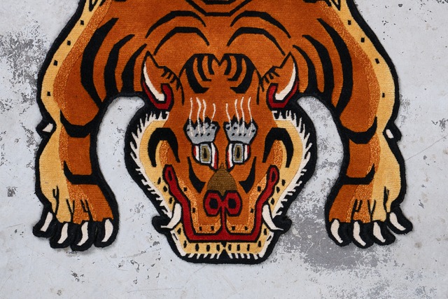 Tibetan Tiger Rug 《Sサイズ•プレミアムウール576》チベタンタイガーラグ