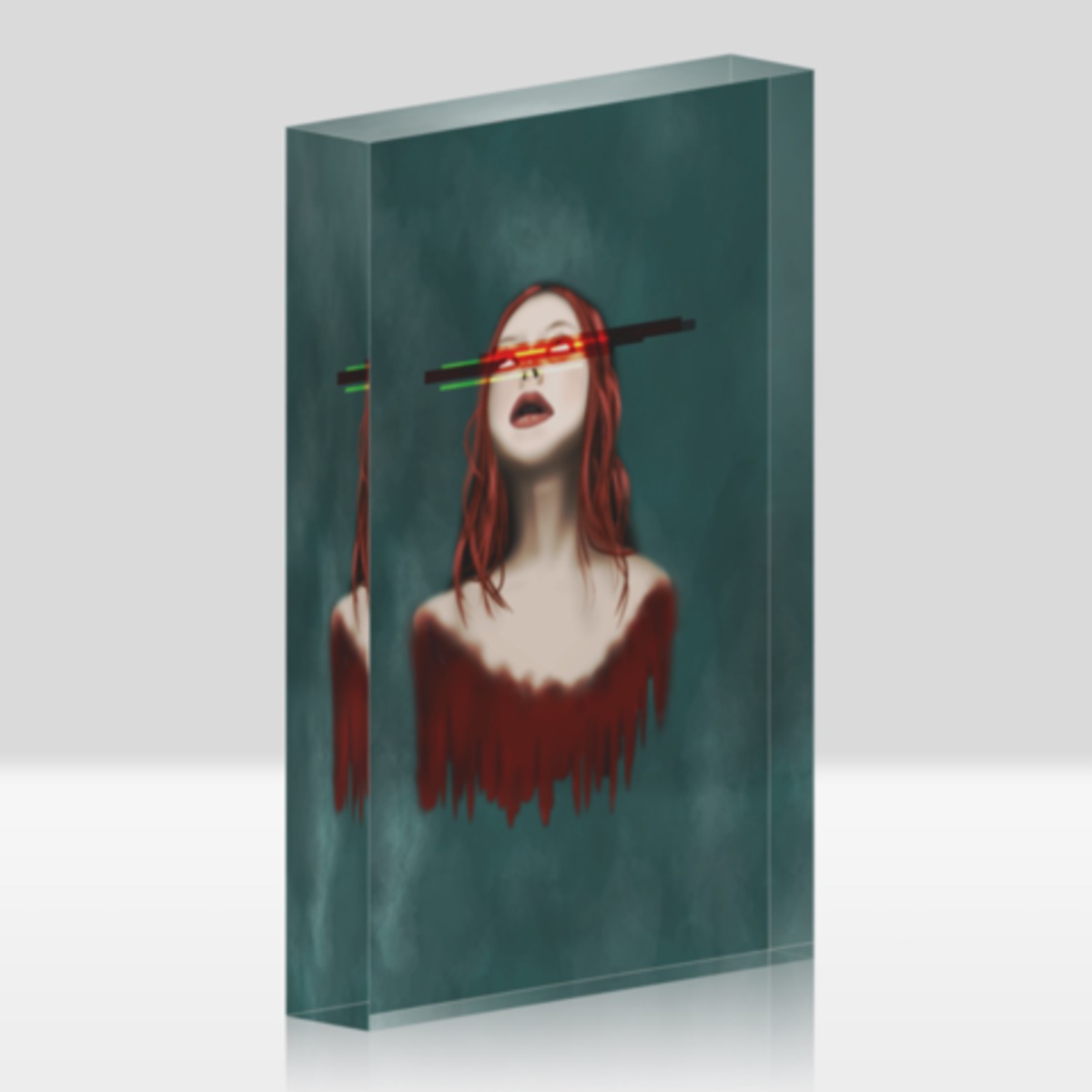 経過 表 ( Expiration A ) Acrylic Block BRAIN BUG