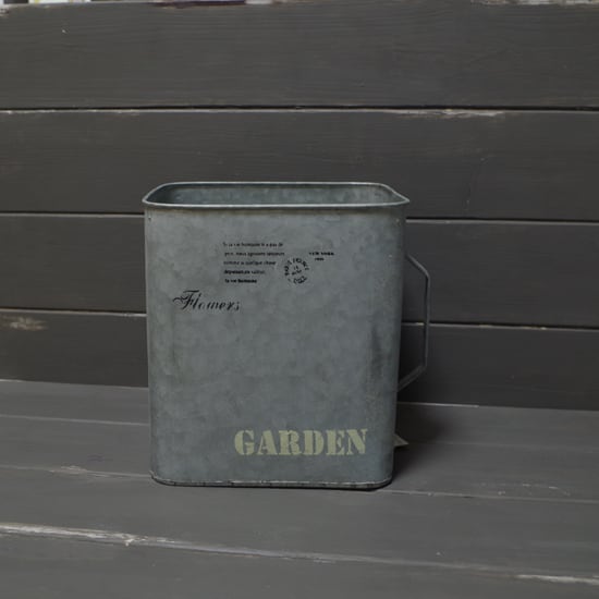 アンティーク雑貨 フラワーポット Antique Zinc H 14cm | Mi Angelita