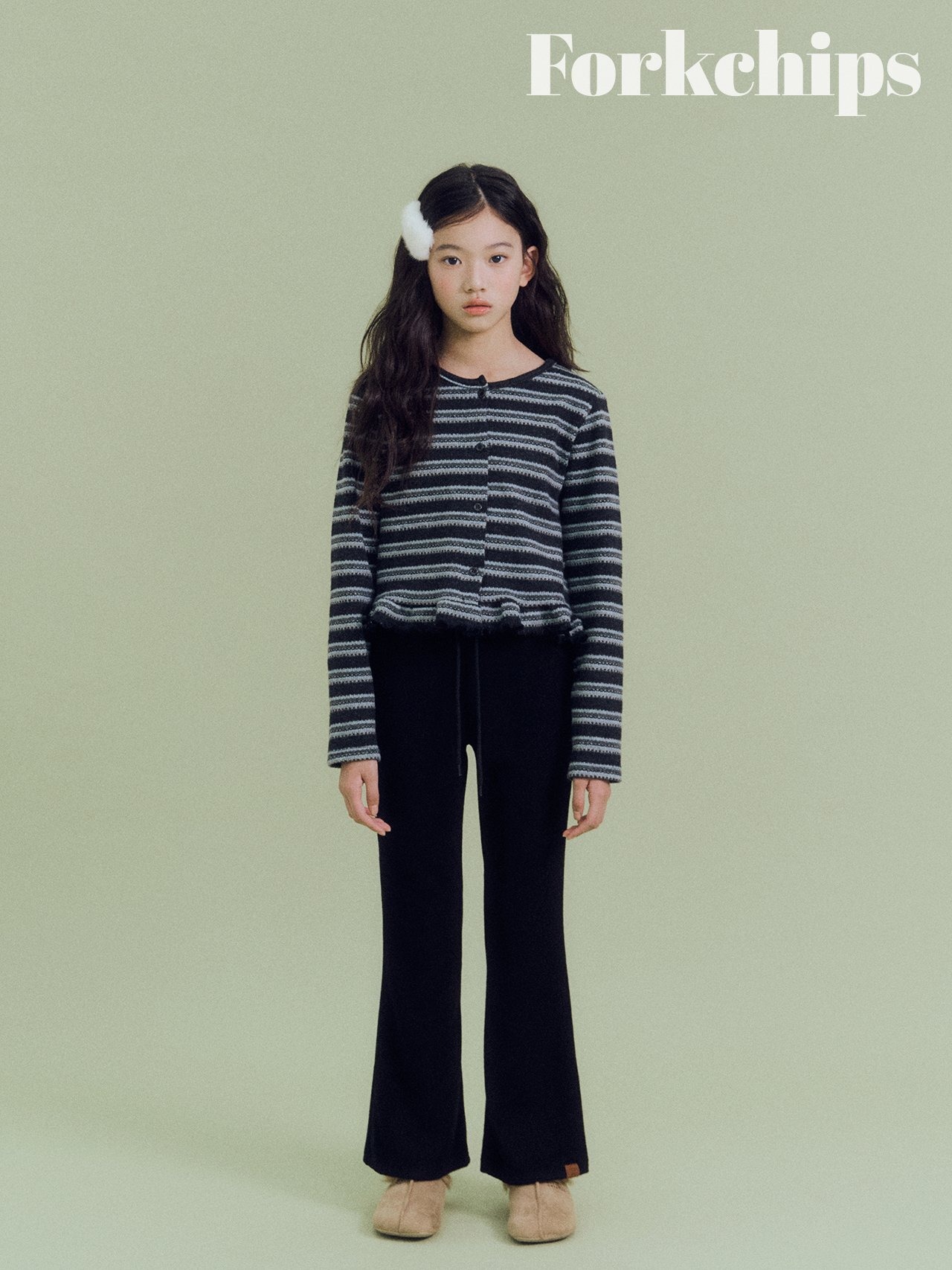 FORK CHIPS［取寄］tree cardigan 26winter