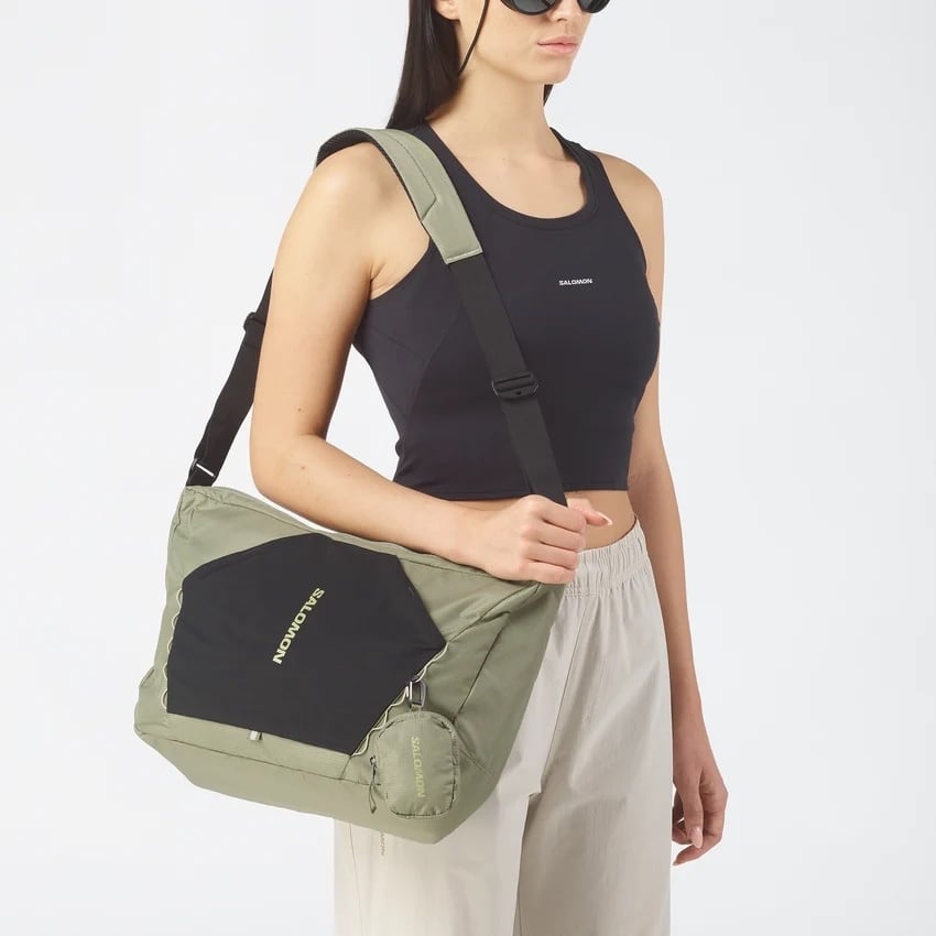 SALOMON（サロモン）ACS SHOULDER BAG -DEEP LICHEN GREEN / Tea ユニ
