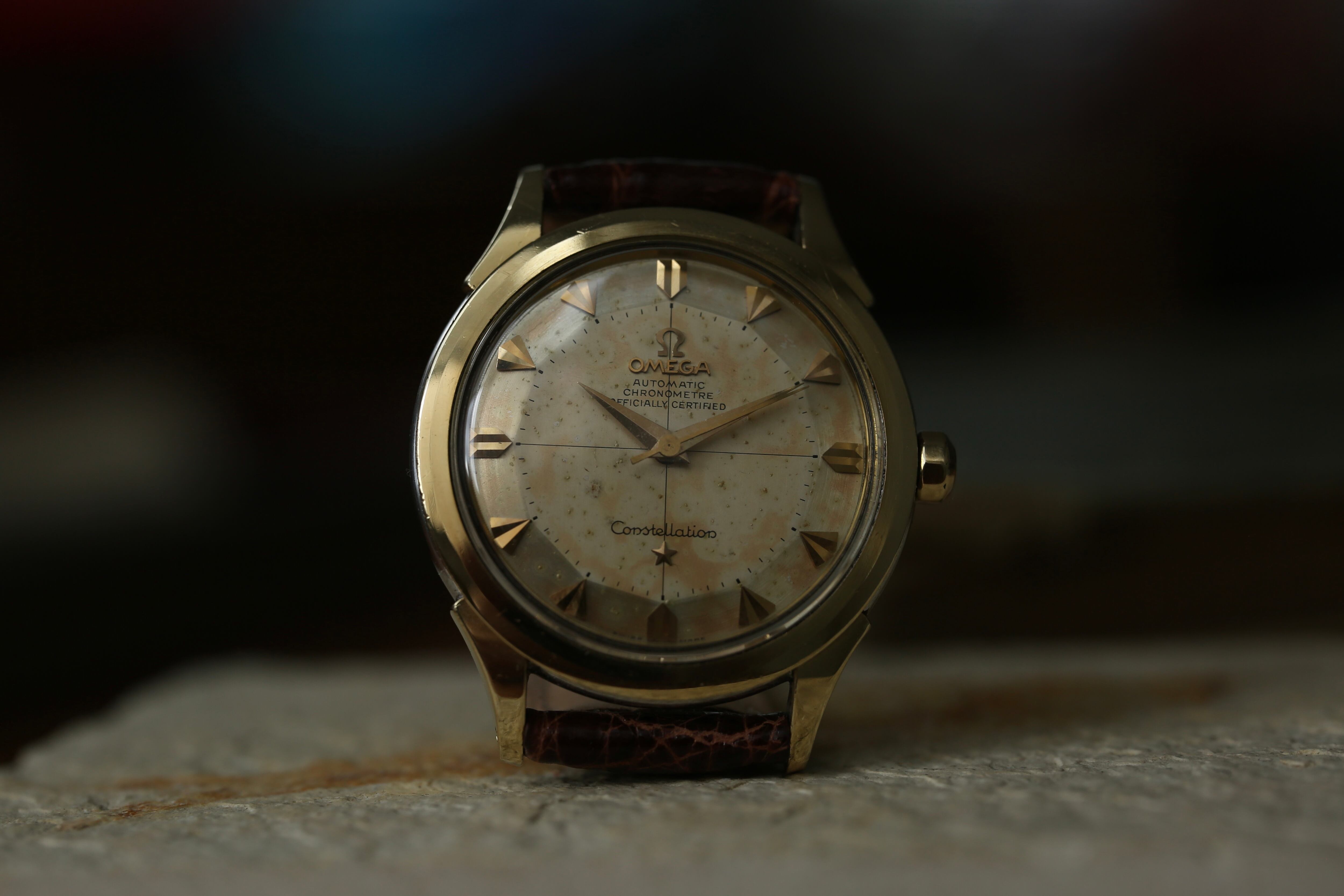 OMEGA】1956年製 オメガ コンステレーション ブラウングラデーション 