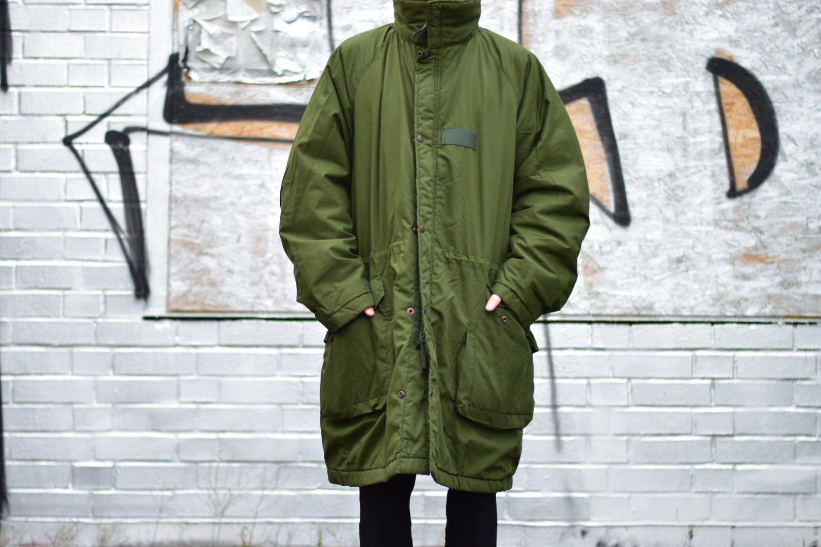 スウェーデン軍M90 後期cold weather field Parker(dead stock