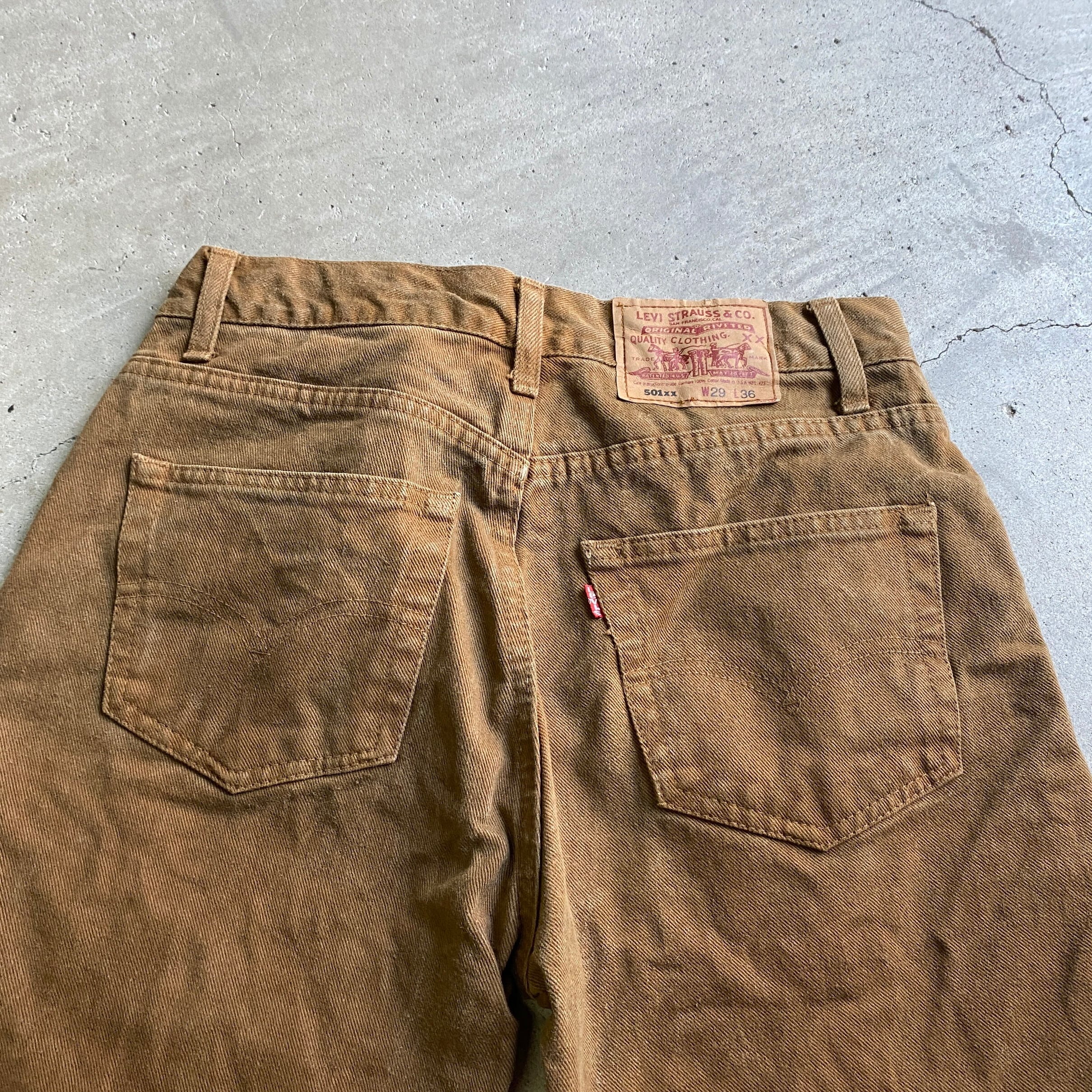 90年代 USA製 リーバイス 501 ストレート カラーデニムパンツ