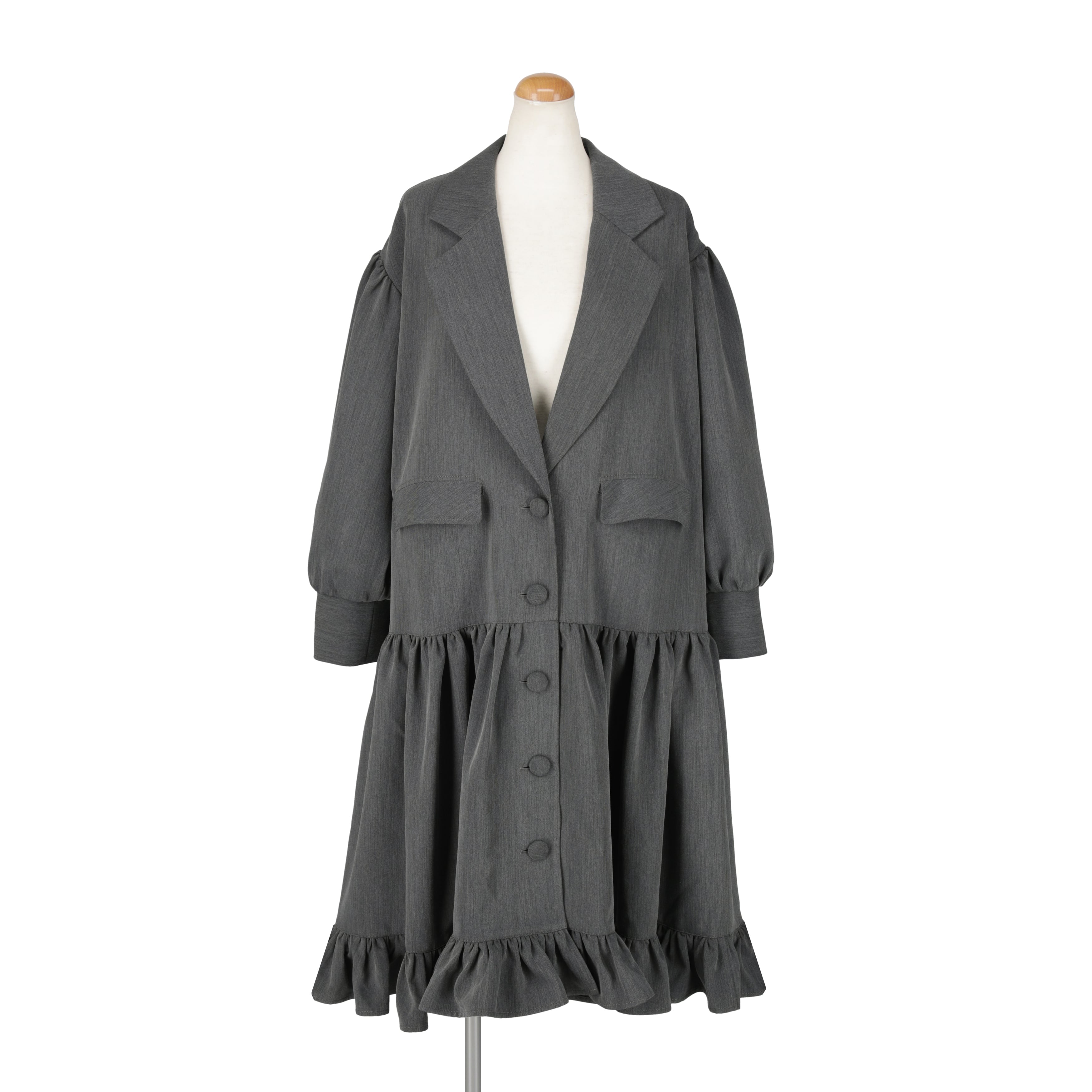 ジャケットワンピース　GRAY
