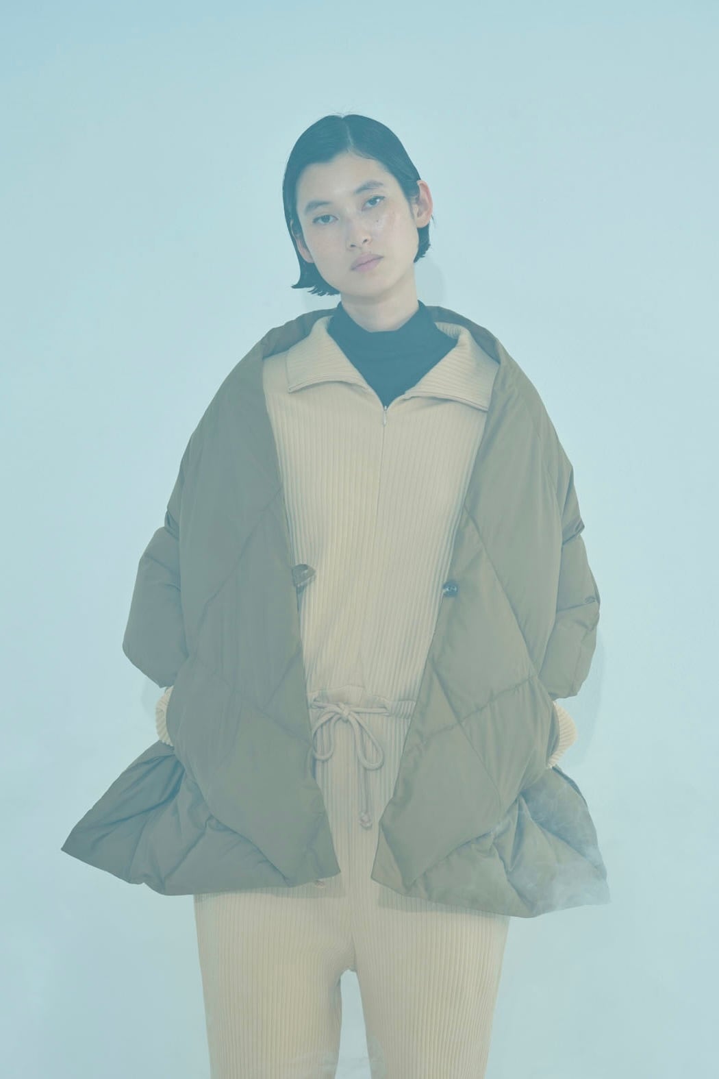 KWD DOWN SHAWL (GREEN DOWN) | KWD ONLINESHOP