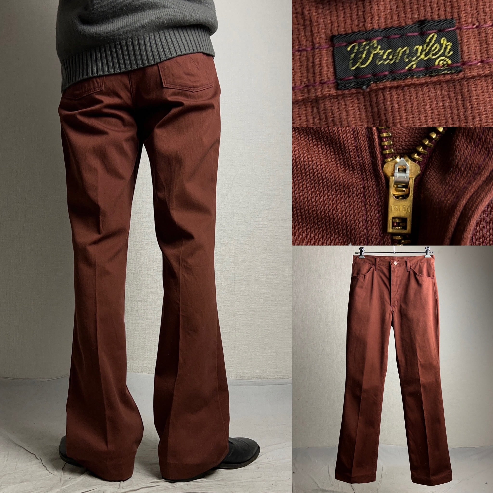 60s~70s wrangler 2pocket デニムパンツ PRENTICE