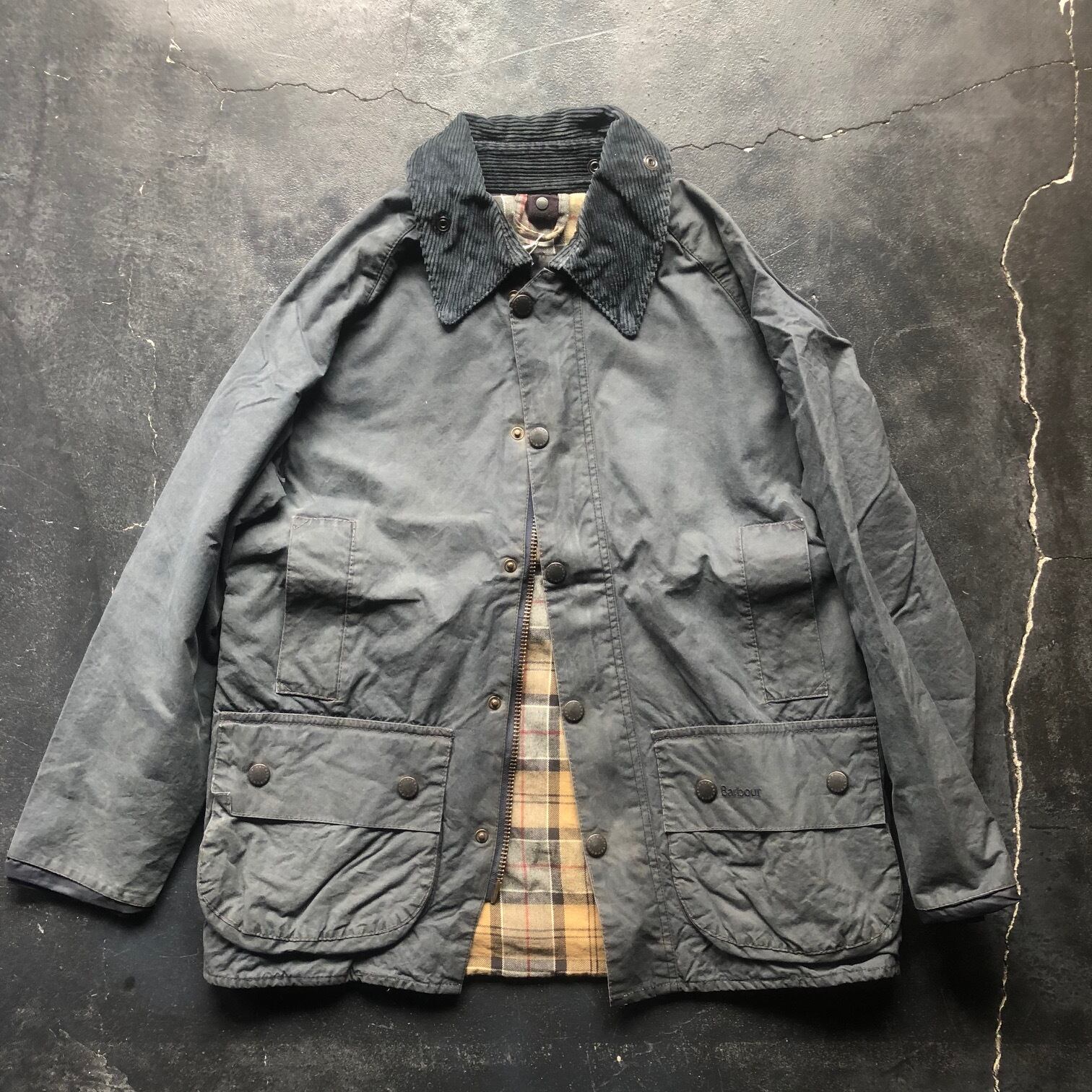 yoused Barbour Remake Jacket （navy 38） | BANANAS powered by BASE