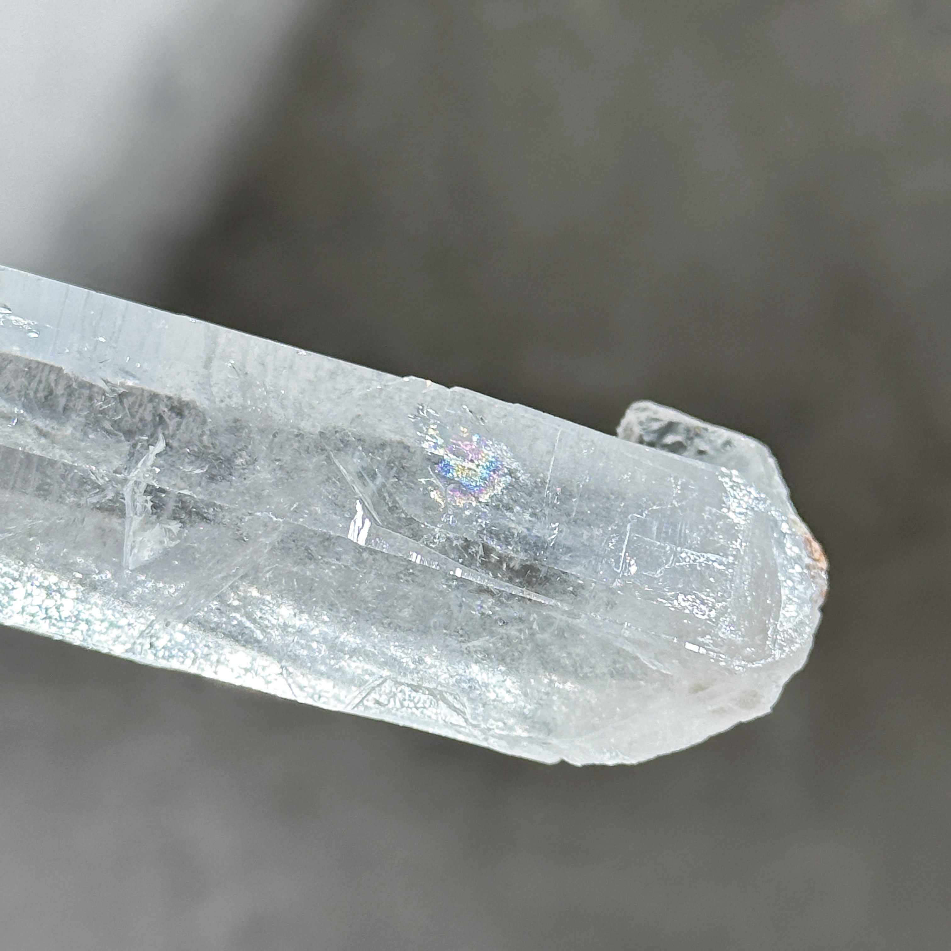 ゼッカ産クリアクォーツ ポイント 原石36 ◇ Clear Quartz ◇天然石