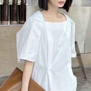 タックスリーブブラウス　A2248