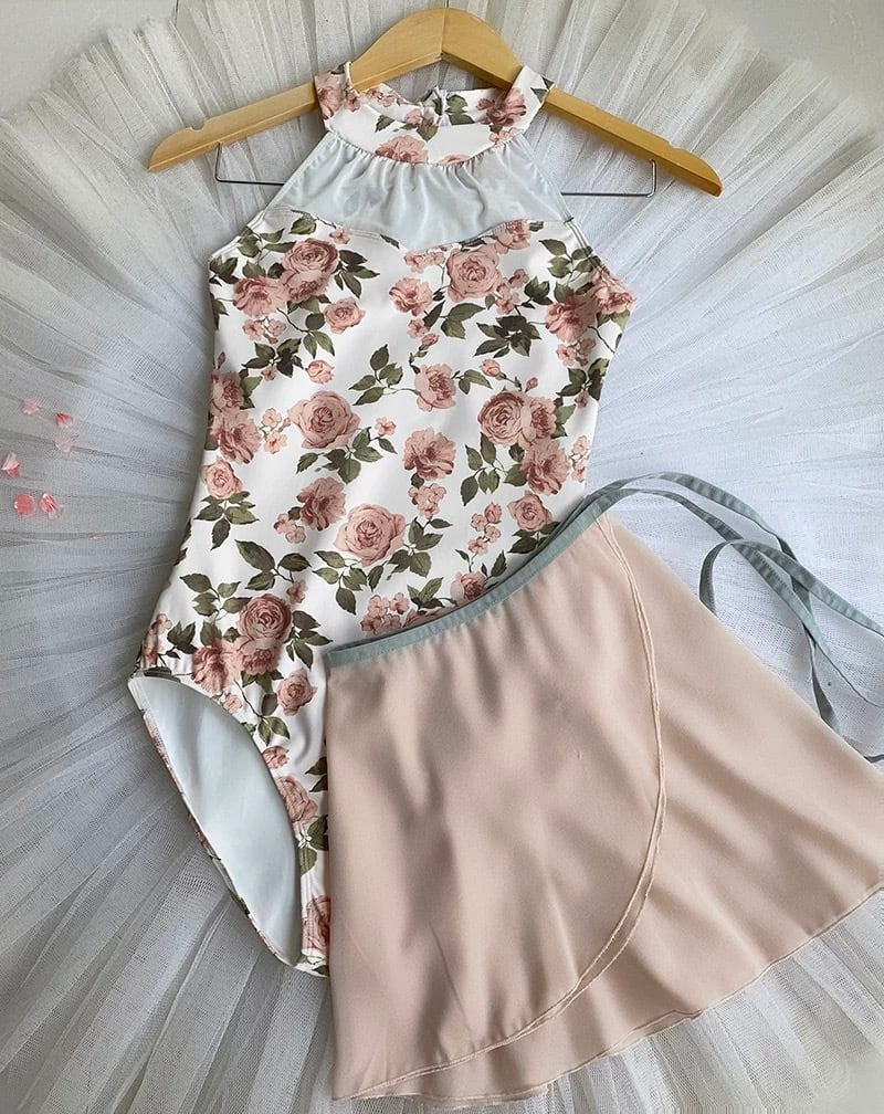 RoseGarden ハイネック バレエレオタード | バレエショップ Snowflake