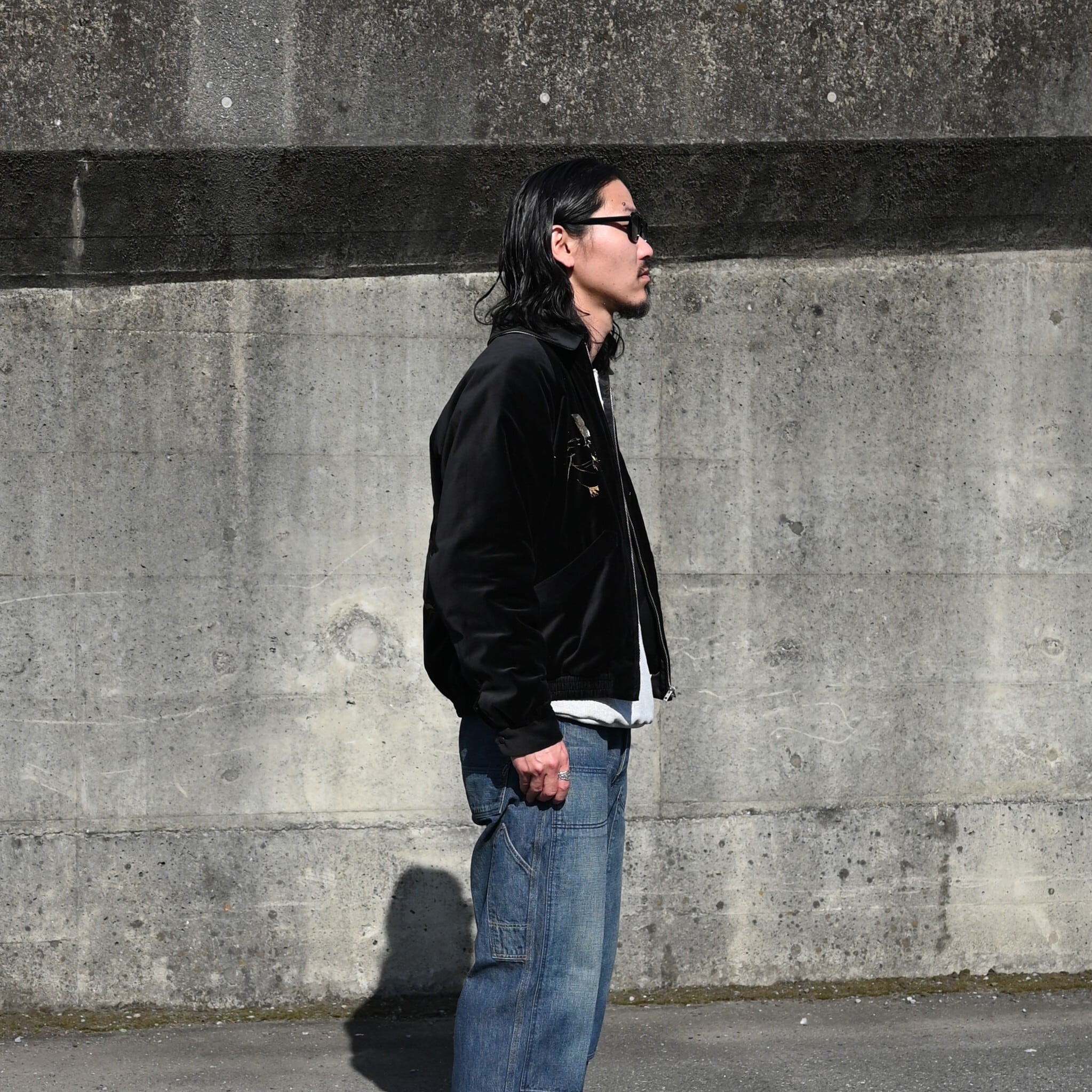 OLD JOE(オールドジョー)STUNNING VELVET SOUVENIR JACKET(Niwatori to