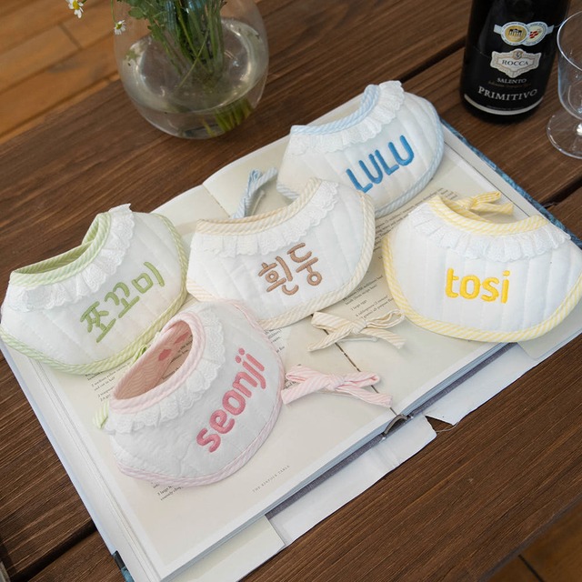 【予約】BeBe Powder Dog Cape〈5color〉/ mymay　韓国犬服