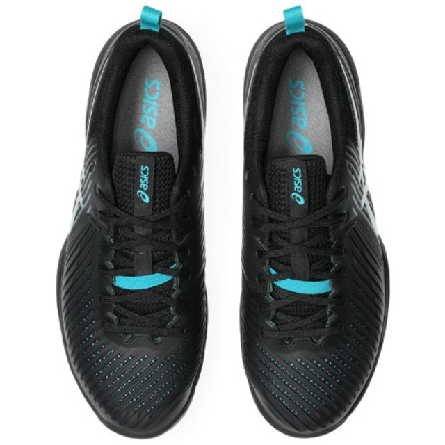 【ASICS】アシックス　PRESTIGE NEO OC WIDE BK/PURE SILVER